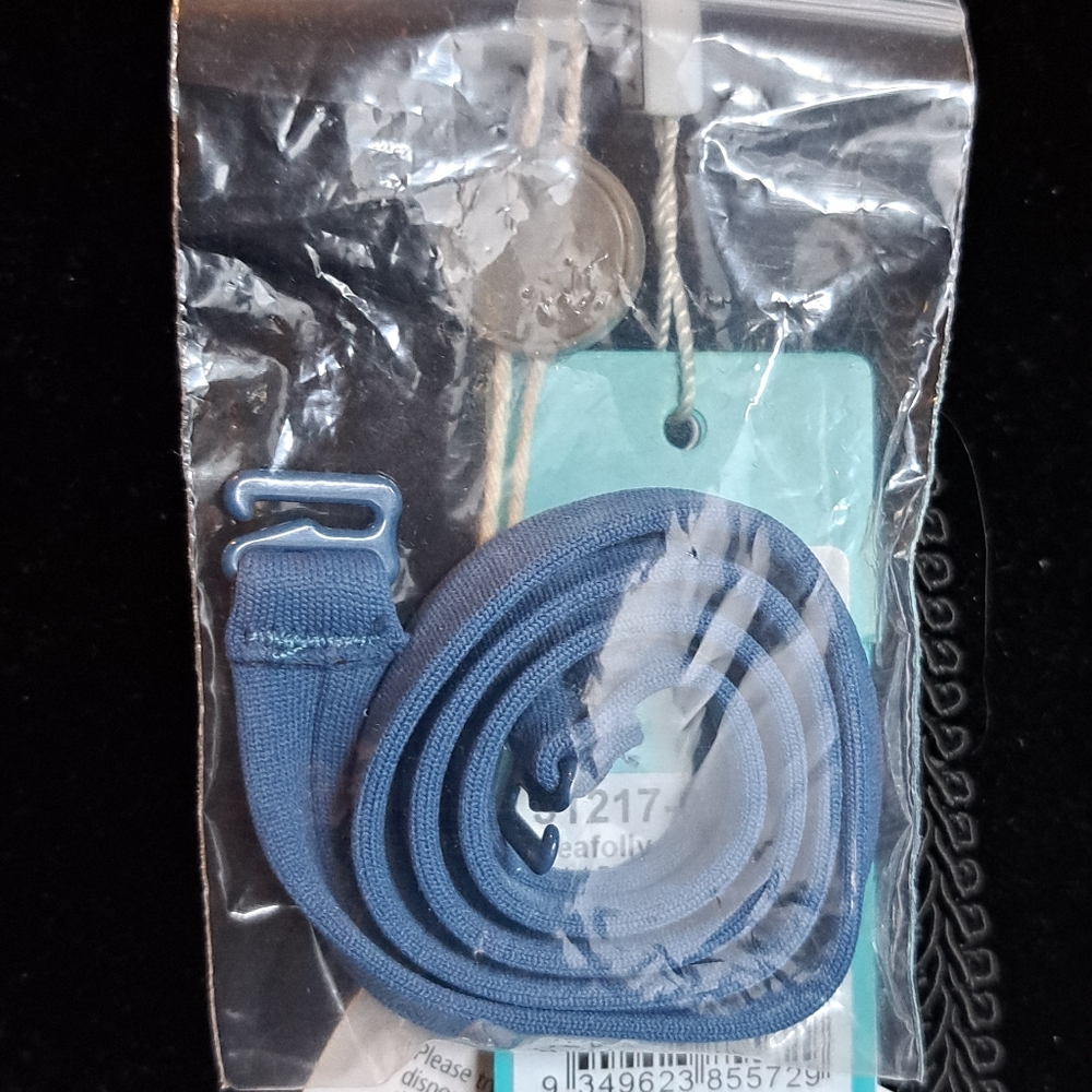 SOLD Seafolly Twist Front Bustier Bandeau Swim Top - Peacock Blue - Size US 8 - Picture 8 of 8